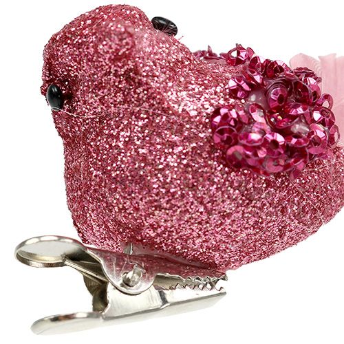 Floristik24 Színes galamb a klipen 15cm 8db