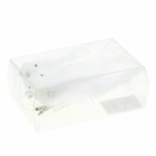 Floristik24 Mini galamb klipszre 9cm 2db