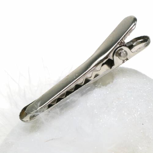 tételeket Galamb klipszre fehér 14cm 2db