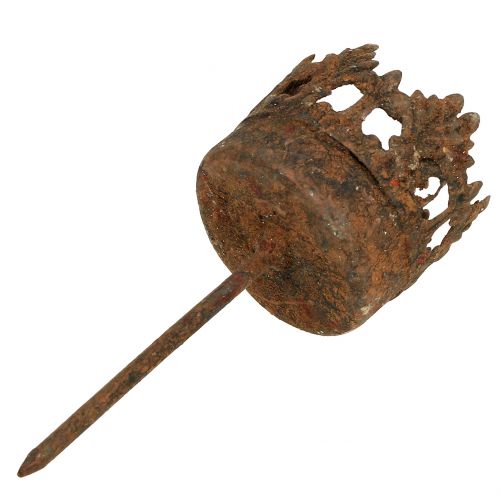 Floristik24 Mécsestartó rozsda ragasztásához Ø3,8cm M10,5cm 4db