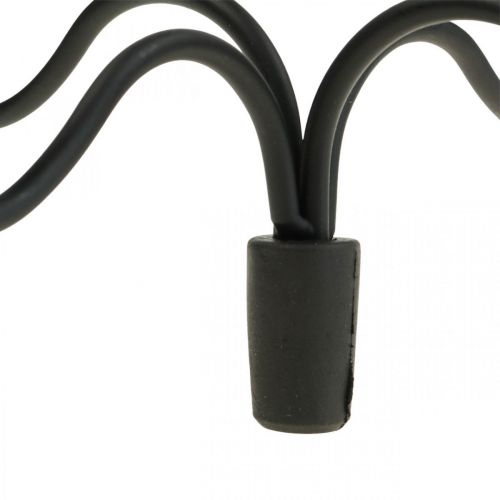 Floristik24 Tealámpa tartó palackokhoz, palack gyertyatartó Ø23cm