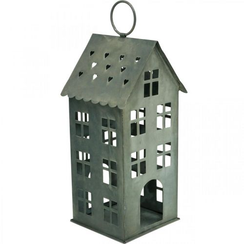 Floristik24 Lichthaus tealámpa tartó Fém tealámpa ház H31,5cm