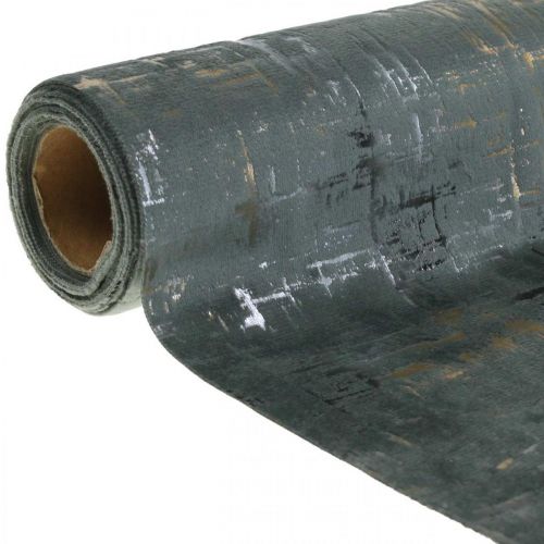 Floristik24 Asztali futó szürke színű asztali futó asztaldísz poliészter hossz 250cm sz20cm