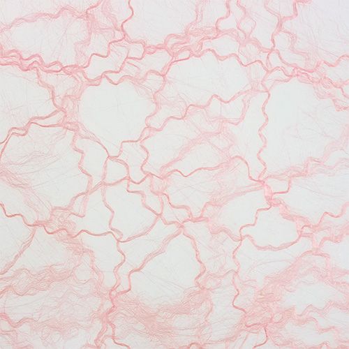 Floristik24 Asztali futó Sizotwist rózsaszín 30cm 10m