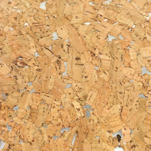 Floristik24 Asztali futó parafa ezüsttel 20cm 2m