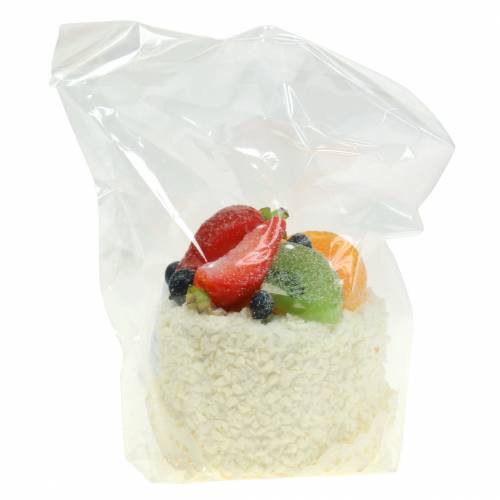 Floristik24 Dekoratív torták gyümölcsökkel, eper ételmásolata 7 cm