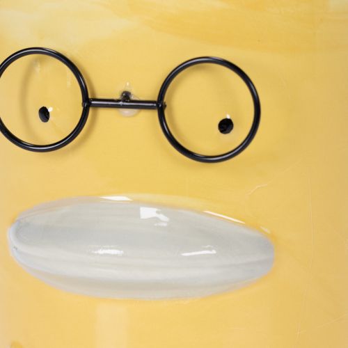 tételeket Hengeres Dekoratív Kerámia Kacsa Váza Stílusos Otthonba, 13 cm, 2 Darab