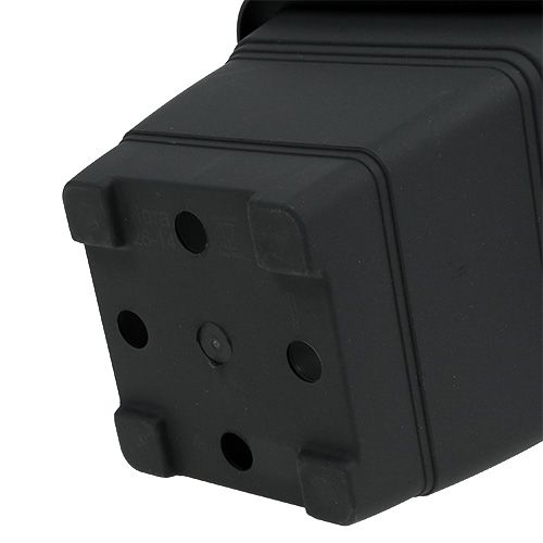 tételeket „Nora” edény 23cm x 23cm H18,5cm antracit 1 db