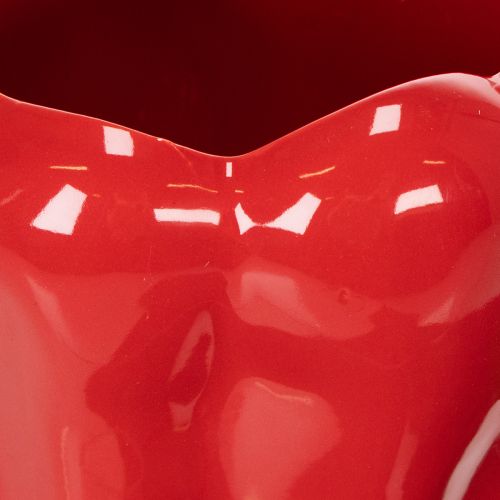 tételeket Paprika alakú kerámia virágtartó modern konyhai dekorációhoz, bármilyen belső stílushoz illik, 13 cm, 2 darab