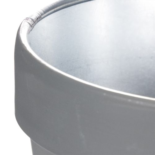 tételeket Virágcserép százszorszép motívummal stílusos belsőépítészethez, 11 cm, 4 darab