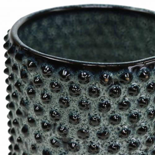 Floristik24 Ültetőgép kék, fehér Ø7,5cm H8cm 4db