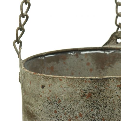 Floristik24 Növénycserép antik felakasztáshoz Ø10/14cm 2db