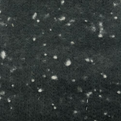 Floristik24 Fazék szalag filc szalag szürke, pöttyökkel 15cm x 5m