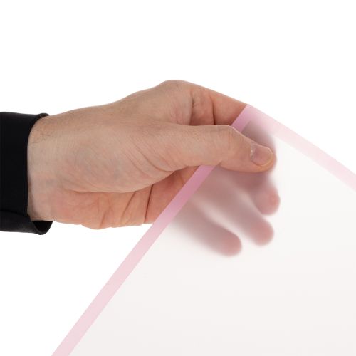 Transmatt rózsaszín nedvességálló virágkötő fólia 57 cm, méretre vágható csokrokhoz 20 db | Floristik24.hu