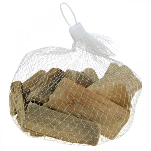 Floristik24 Driftwood természet, tengeri dekoráció fa L8cm 250g
