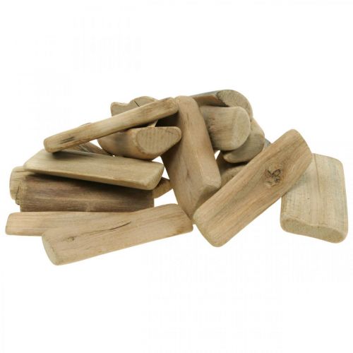 Driftwood természet, tengeri dekoráció fa L8cm 250g