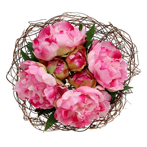 Floristik24 Tölcséres hüvely szőlő Ø30cm natúr 8db