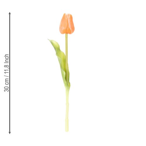 tételeket Műtulipánok tavaszi dekorációhoz, nappaliba és konyhába, élethű megjelenéssel, 30 cm, 7 darab
