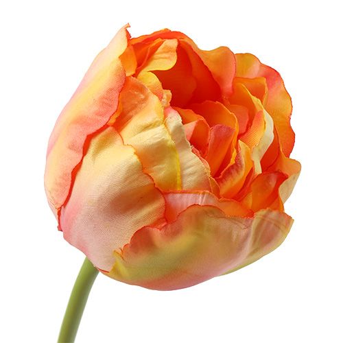 tételeket Tulipán rózsaszín-sárga 86cm 3db