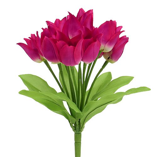 Floristik24 Tulipán bokor rózsaszín L 30cm