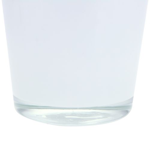 tételeket Üvegültető fehér Ø11,5cm H11cm