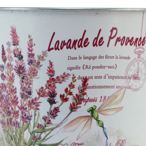 tételeket Ültetőgép fém virágcserép levendula Ø21cm H18cm