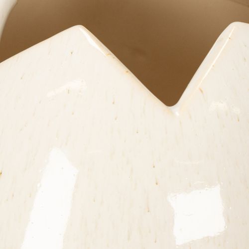 tételeket Dekoratív tojás alakú váza, modern tavaszi dekoráció nappaliba, 26cm