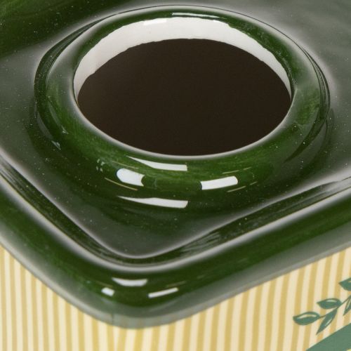 tételeket Kerámia olívaolaj váza - Tökéletes asztaldísz szárított virágoknak, 18cm