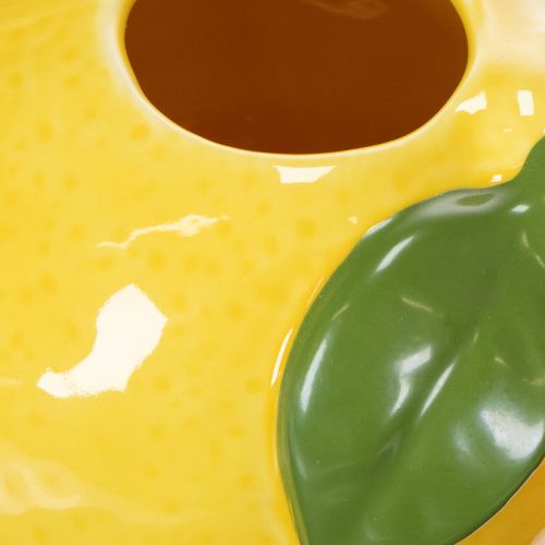 tételeket Citrusos váza, narancs és citrom, extravagáns lakberendezési kiegészítőként, nyári dekoráció, 10 cm, 2 darab