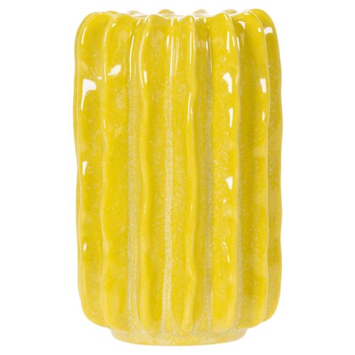 tételeket Kaktuszos Kerámia Váza, Barázdált Szerkezetű Dizájn Modern Életmódba, 13 cm, 4 Darab