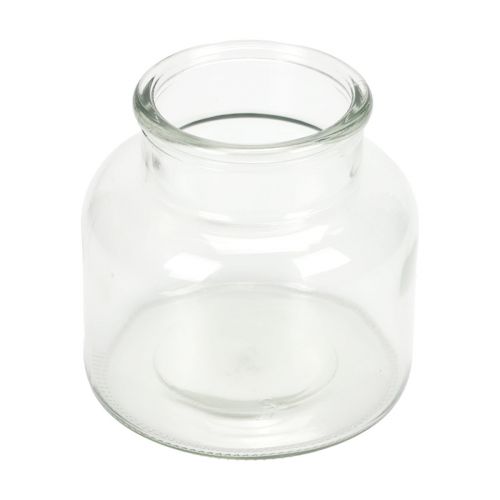 tételeket Mini vázák üveg dekoratív retro üvegvázák Ø12cm H12cm 6db