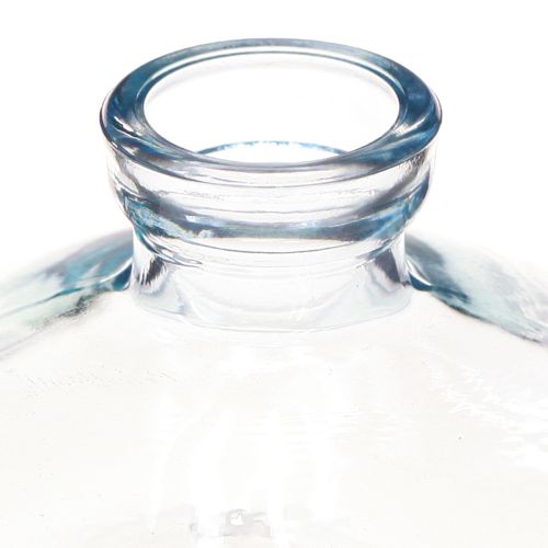 tételeket Vázák hagymás laposüveg dekoratív vázák kék Ø9cm H6cm 6 db