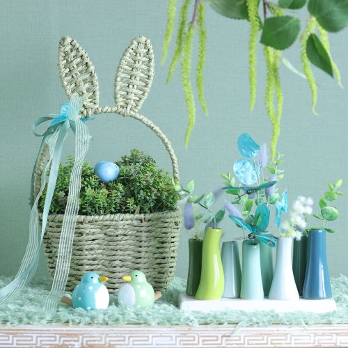 tételeket Mini díszváza szett, kreatív lakberendezés, 18 cm