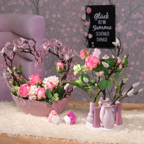 tételeket Kerámia váza szett, modern nappali dekoráció, 14 cm