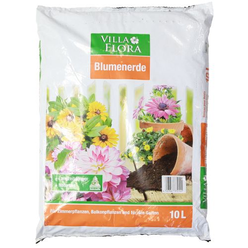 Floristik24 Villa Flora virágföld 10l