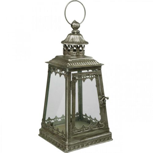 Vintage dekoratív lámpás fém lámpás kerti lámpa H33cm