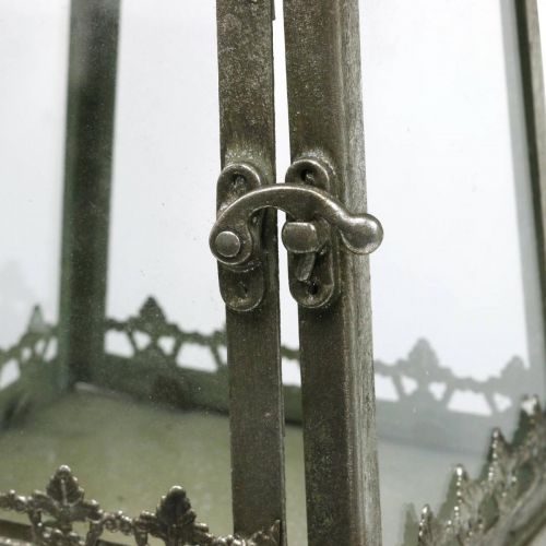 tételeket Vintage dekoratív lámpás fém lámpás kerti lámpa H33cm