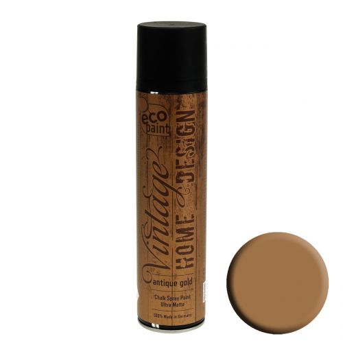 Floristik24 Színes spray vintage régi arany 400ml