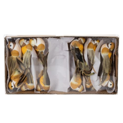 tételeket Madárdíszek ünnepi asztaldíszítéshez. Sokoldalú madárpálcák, 10 cm, 12 darab.