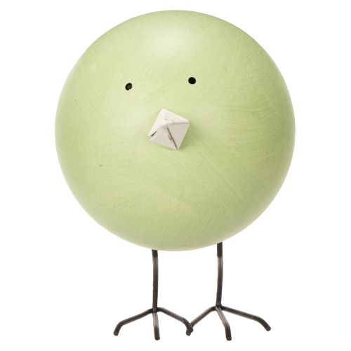 tételeket Dekoratív csirkefigurák, mint vidám tavaszi és húsvéti látványosságok, 12 cm, 3 darab