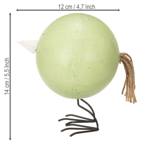 tételeket Dekoratív csirkefigurák, mint vidám tavaszi és húsvéti látványosságok, 12 cm, 3 darab