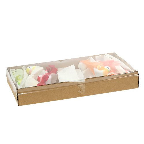 Floristik24 Madár 8 cm, vegyes színekben 12 db