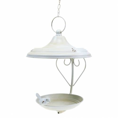 Floristik24 Madáretető fémkrém felakasztására, rács Ø21cm H27cm