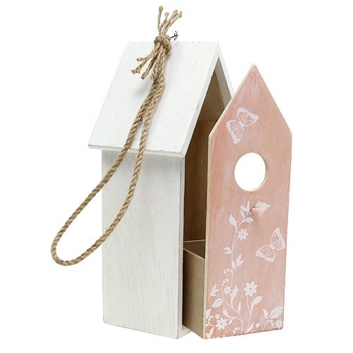 Floristik24 Birdhouse Orange akasztható 25cm x 9cm