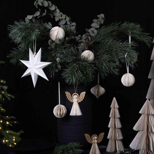 tételeket Méhsejt golyó méhsejt golyó hagymás krém fehér arany Ø8cm 4 db