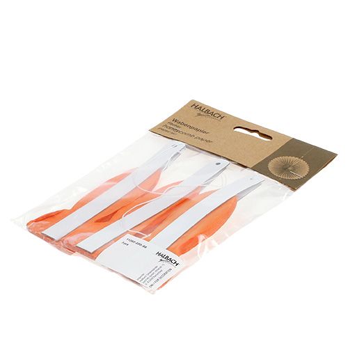 Floristik24 Méhsejt papír virág narancs Ø20cm 3db