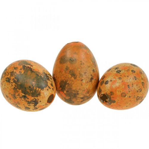 Fürjtojás Deco Blown Eggs Narancssárga sárgabarack 3cm 50db