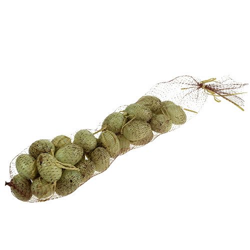 Floristik24 Fürjtojás a hálódíszben 6cm 27st.