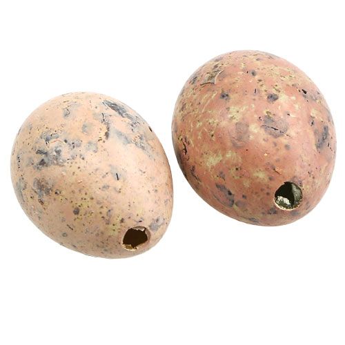 Floristik24 Fürjtojás rózsaszín válogatott 3cm 12db