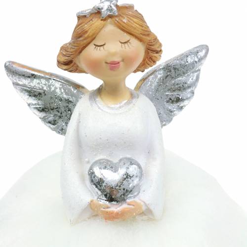 tételeket Karácsonyi dekoráció angyal bólogató figura őrangyal H18cm